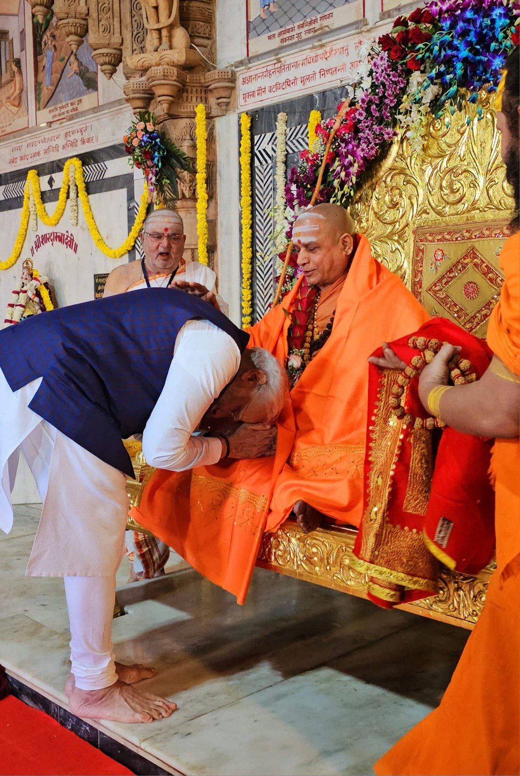 Shankaracharya and PM Modi: Blessings and Critiques