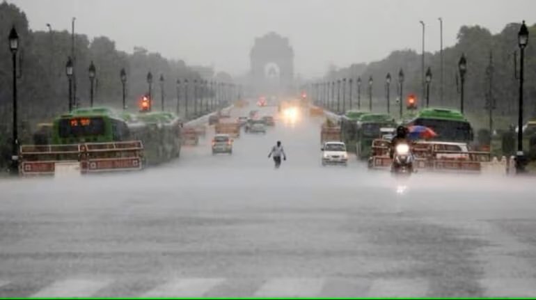 Delhi rain